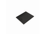 Kludi TERRA Duschwanne 08DW0839 80 x 100 x 3 cm, Abflussabdeckung inkl. Mattschwarz