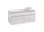 Villeroy & Boch Legato Waschtischunterschrank B58200E8 120x55x50cm, White Wood