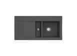 Villeroy und Boch Subway 60 Einbauspüle 671200i4 Spülbecken rechts, 1000x510mm, graphit CeramicPlus