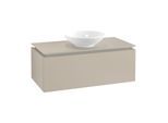 Villeroy & Boch Legato Waschtischunterschrank B57100VK 100x38x50cm, Soft Grey