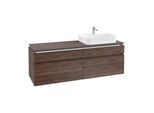 Villeroy & Boch Legato Waschtischunterschrank B766L0VH 160x55x50cm, mit LED-Beleuchtung, Arizona Oak
