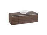 Villeroy & Boch Legato Waschtischunterschrank B577L0VH 120x38x50cm, mit LED-Beleuchtung, Arizona Oak