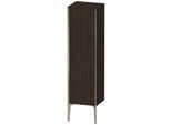 Duravit XViu Halbhochschrank XV1325LB169 40x36x133cm, champagner matt, Tür links, nussbaum gebürstet
