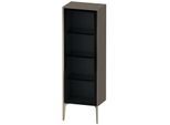 Duravit XViu Halbhochschrank XV1368RB189 50x36x133cm, Glastür, champagner matt, Tür rechts, flannel grey hochglanz