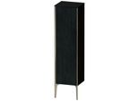 Duravit XViu Halbhochschrank XV1325LB116 40x36x133cm, champagner matt, Tür links, Eiche schwarz