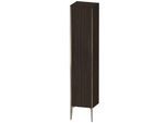 Duravit XViu Hochschrank XV1335RB169 40x36x177cm, champagner matt, Tür rechts, nussbaum gebürstet