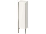 Duravit XViu Halbhochschrank XV1325RB122 40x36x133cm, champagner matt, Tür rechts, weiß hochglanz