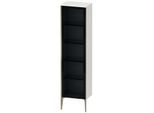 Duravit XViu Hochschrank XV1376RB185 50x36x177cm, Glastür, champagner matt, Tür rechts, weiß hochglanz