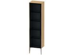 Duravit XViu Hochschrank XV1376RB130 50x36x177cm, Glastür, champagner matt, Tür rechts, Eiche natur