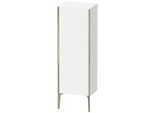Duravit XViu Halbhochschrank XV1326RB118 50x36x133cm, champagner matt, Tür rechts, weiß matt