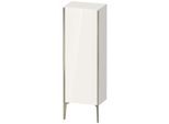 Duravit XViu Halbhochschrank XV1326RB122 50x36x133cm, champagner matt, Tür rechts, weiß hochglanz