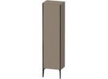 Duravit XViu Hochschrank XV1336RB211 50x36x177cm, schwarz matt, Tür rechts, eiche kaschmir