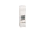 Villeroy und Boch Venticello Hochschrank A95205E8 40,4 x 154,6 x 37,2 cm, links, Griff Copper, White Wood