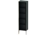 Duravit XViu Hochschrank XV1376LB138 50x36x177cm, Glastür, champagner matt, Tür links, dolomiti grey hochglanz