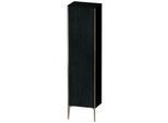 Duravit XViu Hochschrank XV1336LB116 50x36x177cm, champagner matt, Tür links, Eiche schwarz