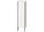 Duravit XViu Hochschrank XV1336RB285 50x36x177cm, schwarz matt, Tür rechts, weiß hochglanz