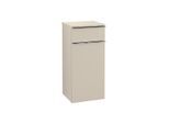 Villeroy und Boch Venticello Seitenschrank A95001VK 40,4 x 86,6 x 37,2 cm, links, Griff Chrom, soft grey