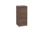 Villeroy und Boch Venticello Seitenschrank A95011VH 40,4 x 86,6 x 37,2 cm, Anschlag rechts, Griff Chrom, arizona oak