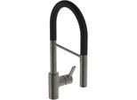 Ideal Standard Gusto Küchenarmatur BD417A5 magnetic grey, mit 2-Funktionshandbrause aus Metall