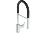 Ideal Standard Gusto Küchenarmatur Semi-Professional BD417AA chrom, Ausziehbrause