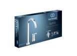 Ideal Standard Gusto Küchen-2-Loch-Armatur BD423AA chrom, mit hohem eckigen Rohrauslauf