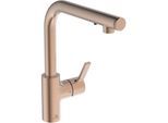 Ideal Standard Gusto Wand-Küchenarmatur A7817J4 sunset rose, mit Sensor-Flüssigseifenspender, Bausatz 2