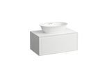 LAUFEN The new classic Schubladenelement/Sideboard H4060110856311 77,5x34,5x45,5cm, 1 Schublade, für Waschtisch-Schale, Weiß glänzend