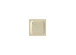 Bette BetteUltra Duschwanne 5830-441PLUS 80x80x2,5cm, Glasur, cream
