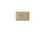 Bette BetteUltra Duschwanne 8600-425PLUS 90x60x2,5cm, Glasur, greige