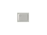Bette BetteUltra Duschwanne 5709-410T 90x70x2,5cm, Wannenträger, silver
