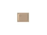 Bette BetteUltra Duschwanne 5709-425AE 90x70x2,5cm, Antirutsch/Pro, greige