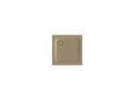 Bette BetteUltra Duschwanne 5830-417T 80x80x2,5cm, Wannenträger, hazel