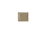 Bette BetteUltra Duschwanne 5679-417PLUS 80x70x2,5cm, Glasur, hazel