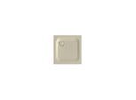 Bette BetteUltra Duschwanne 5529-422AE 75x75x2,5cm, Antirutsch/Pro, beige