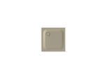 Bette BetteUltra Duschwanne 5830-415T 80x80x2,5cm, Wannenträger, cashmere