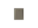 Bette BetteUltra Duschwanne 8630-404AE 110x90x3,5cm, Antirutsch/Pro, graphite