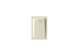Bette BetteUltra Duschwanne 8727-001AE 110x75x3,5cm, Antirutsch/Pro, pergamon