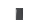 Bette BetteUltra Duschwanne 8725-400AE 110x70x3,5cm, Antirutsch/Pro, raven