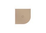 Bette BetteFloor Corner Duschfläche 5451-425PLUS Glasur, greige, 100x100cm