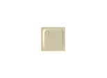 Bette BetteUltra Duschwanne 5930-441PLUS 90x90x2,5cm, Glasur, cream