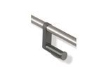 Hewi 805 Aufrüstsatz-WC-Papierhalter 805.50.01590 Edelstahl geschliffen, tiefschwarz