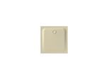 Bette BetteUltra Duschwanne 5940-441T 100x100x2,5cm, Wannenträger, cream