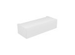 Keuco Edition 11 Modul-Unterbauschrank 31313270100 140 x 35 x 53,5 cm, mit LED-Beleuchtung, Lack Seidenmatt, Glas weiß satiniert