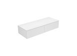 Keuco Edition 400 Sideboard 31765680000 140x28,9x53,5cm, 2 Auszüge, Nussbaum Furnier