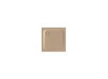 Bette BetteUltra Duschwanne 5930-425T 90x90x2,5cm, Wannenträger, greige