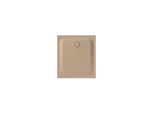 Bette BetteUltra Duschwanne 1660-425PLUS 100x90x2,5cm, Glasur, greige
