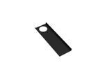 Hewi Ablage 950.13.0016DC 102x360mm, schwarz tiefmatt, Loch links