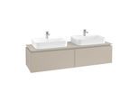 Villeroy & Boch Legato Waschtischunterschrank B76700VK 160x38x50cm, Soft Grey