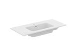 Ideal Standard Eurovit Plus Möbelwaschtisch-Paket R0575Y9 Nussbaum geflammt, 101,5x46,5x56,5cm, 1 Hahnloch