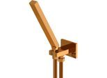 Steinberg Serie 135 Handbrausegarnitur 1351670RG mit Wandanschlussbogen und Brauseschlauch 1500mm, Rose Gold